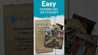 Easy Fathers Day Gift Pocket #shorts @lenaecreates