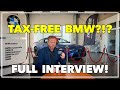 Tax Free Cars: Are BMW prices in Germany cheaper for US military? Bavarian Motor Cars Full Interview