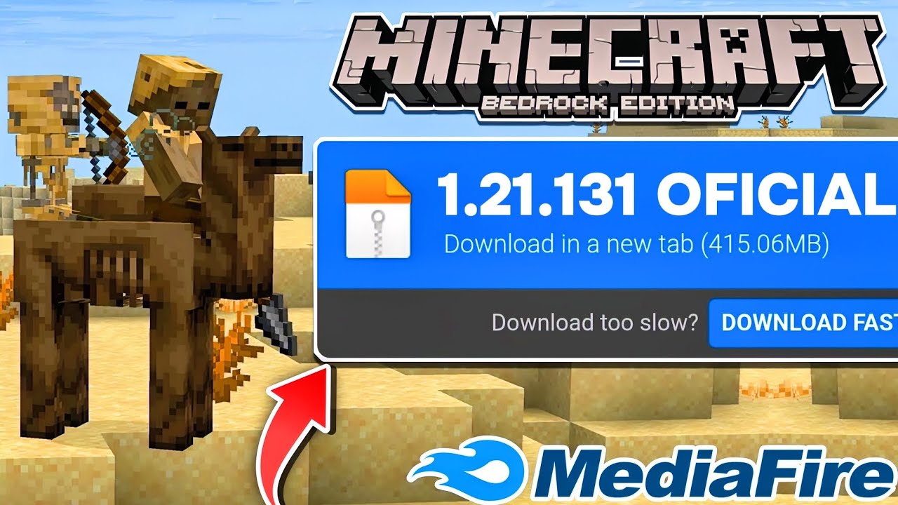✅️ Descargar MINECRAFT 1.21.131 Oficial para Android | Última Versión 2025 + Review