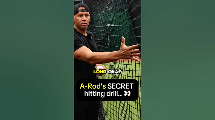 A-Rod’s SECRET swing drill EVERY hitter needs.. 😳