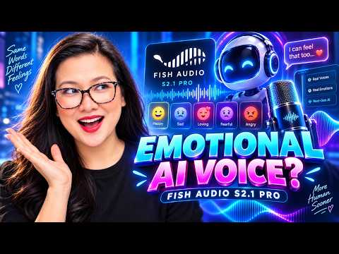 Video thumbnail: Fish Audio S2 1 Pro Can This AI Voice Agent Actually Sound Emotional