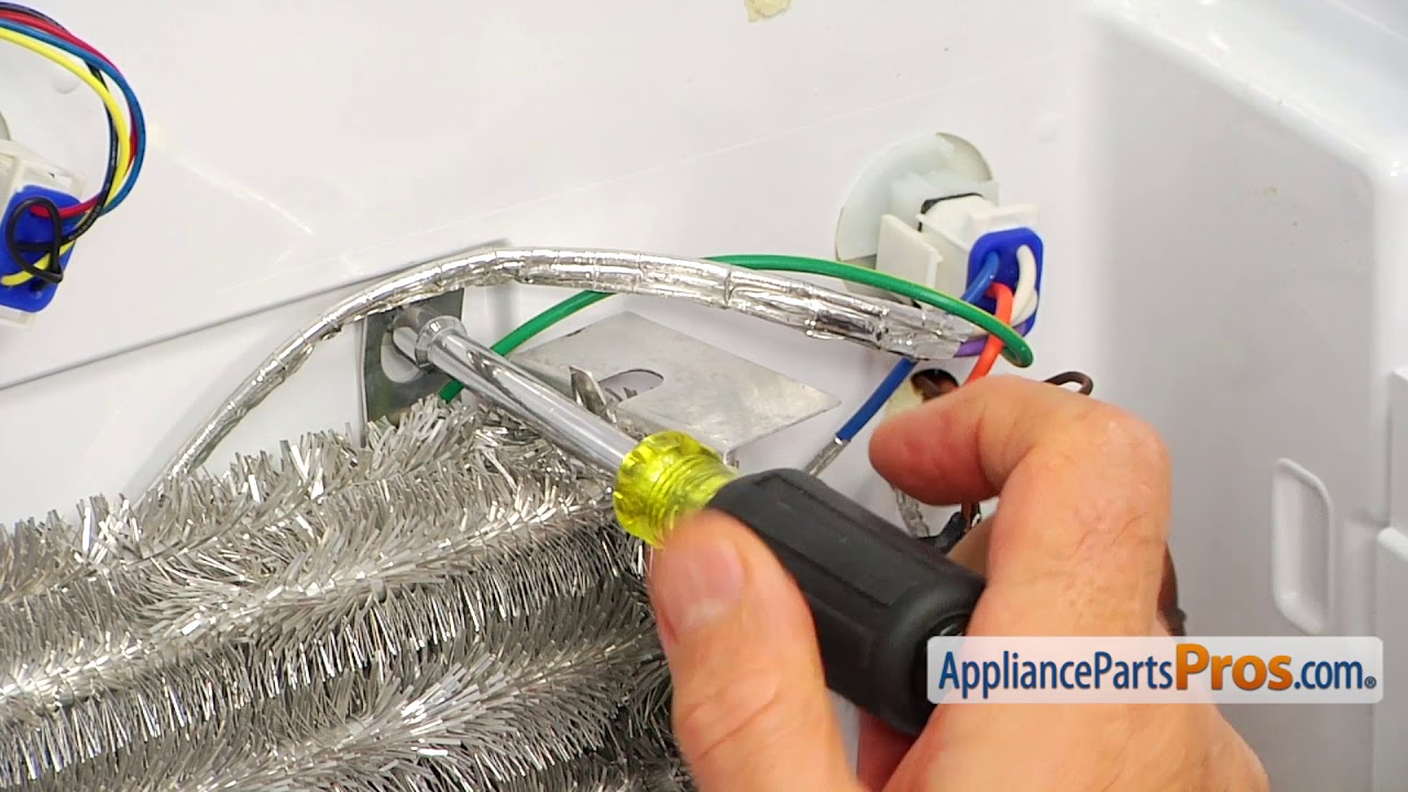 How To GE Defrost Heater WR51X10132 YouTube
