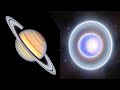 Nuevas vistas de Saturno y Urano revelan sus secretos - Hubble &amp; James Webb