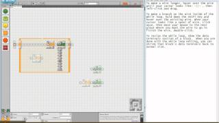 Wiring Tricks for NXT While Loop