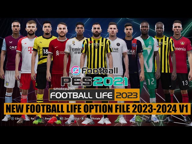  Download PES 2021 Option Files eFootball - 2023-24 Season