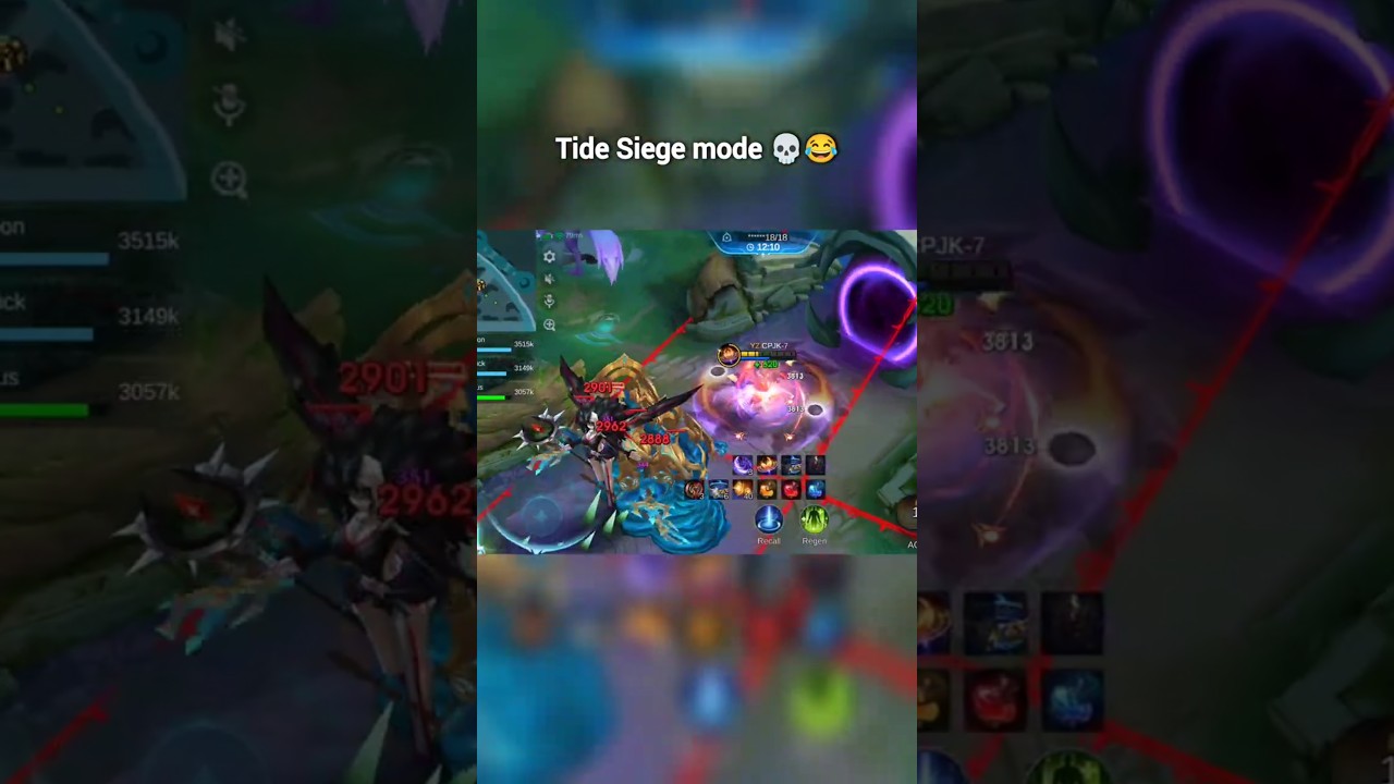 «Новый аркадный режим MLBB Tide Siege уже здесь 😂💀»