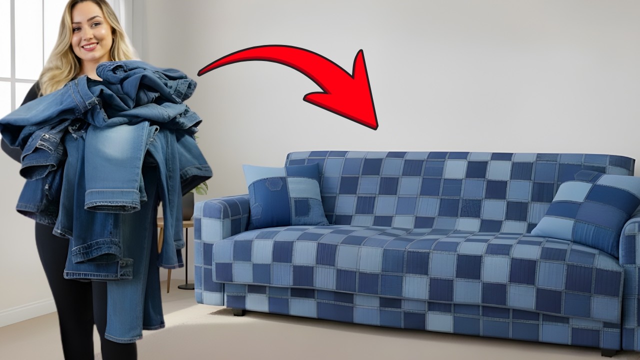 10+ лучших идей поделок из джинсов | Поделки из джинсов, декор для дома своими руками