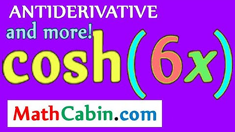 ∫ Integral of Hyperbolic Functions problem ! ! ! ! !