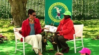 2012 White House Easter Egg Roll: Carla Hall Reads "If You Give a Mouse a Cookie"