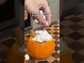 Your sign to make coffee in a pumpkin 🍂 #psl #pumpkinspicelatte #pumpkinseason #fall #coffee #asmr