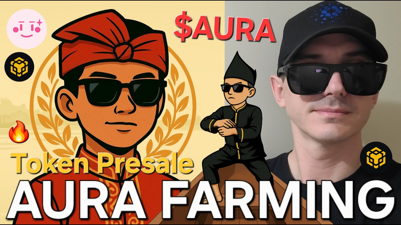 $AURA - AURA FARMING TOKEN PRESALE CRYPTO COIN HOW TO BUY BNB BSC BINANCE BLOCKCHAIN MEMECOIN IDO