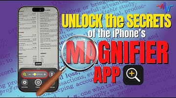Stop Squinting at that tiny text - Unlock perfect vision with the iPhone Magnifier