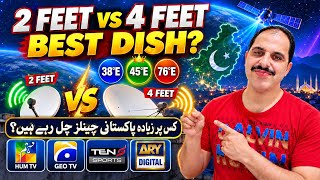 2 Feet vs 4 Feet Dish – Best Satellite for Pakistani Channels | 38E vs 45E vs 76E Comparison screenshot 2