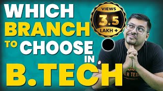 Which Branch to Choose in B Tech? Future Scope, Placements, Cutoffs | Harsh Sir @VedantuMath