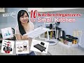 10 Affordable Kitchen Organizers for Small Kitchen / Kitchen Must Have / Shopee Lazada, SM, Mr. DIY