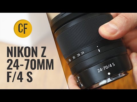 Nikkor Z 24-70mm f/4 S lens review with samples - YouTube