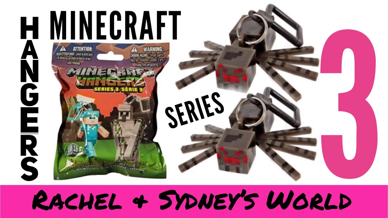 Minecraft Hangers Blind Bags - Series 3 with Rachel and Sydneys World