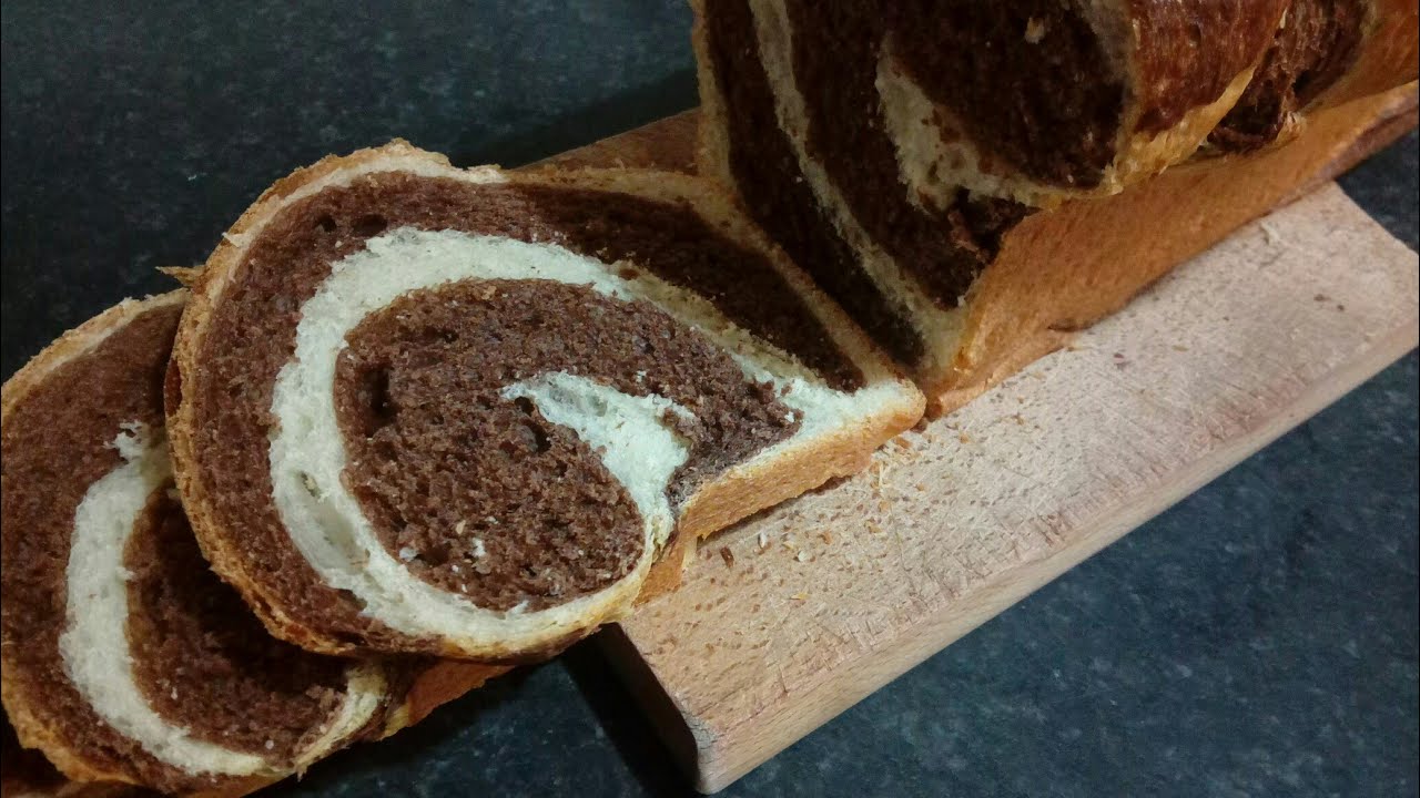 Pan brioche bicolore. Ricetta senza burro. YouTube