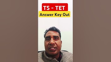 TS TET Answer key 2025 Out | Telangana-State Of India | ts tet 2024 | Reasoning World | big update