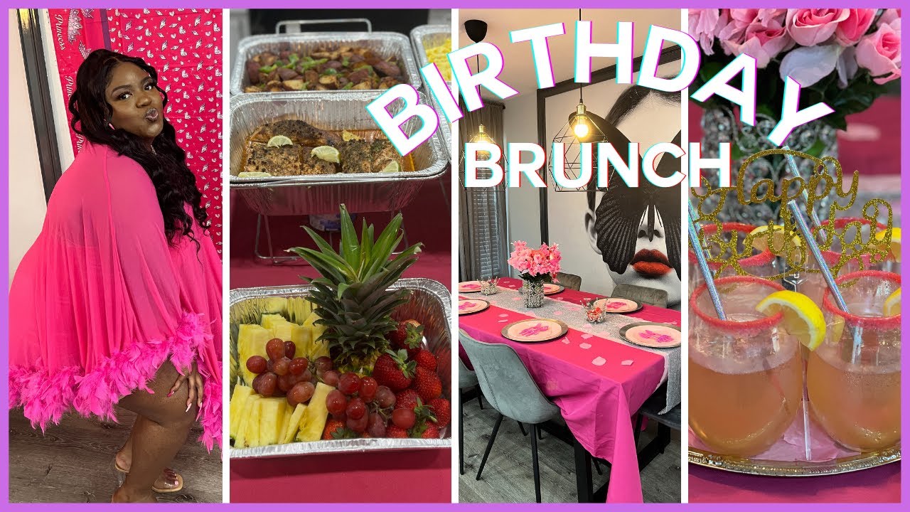 DIY Birthday Brunch Ideas At Home  Homegoods Haul and Brunch Decorating  Ideas 