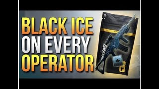 Rainbow Six Siege| BLACK ICE GLITCH| ANY SKIN FOR FREE