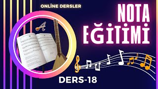 Nota Eğitimi-18(Birleşik usüller-6/8'Lik Usül Bona Çalışması)