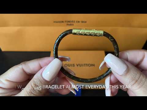 How to put on Louis Vuitton confidential bracelet #shorts