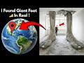 I Found Giant Foot 🦶 In Real On Google Earth Official Maps 🌎#googleearth #googlemaps #viralvideo 