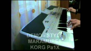 Demo Korg-Pa1X By Styluri Clape