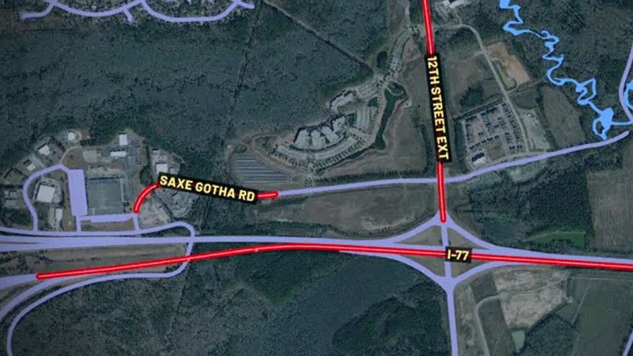 Crash on I-77 in Lexington County leaves one dead - YouTube