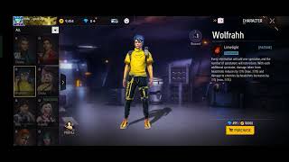 Free Fire All Character || Review || R H N L gAmEing