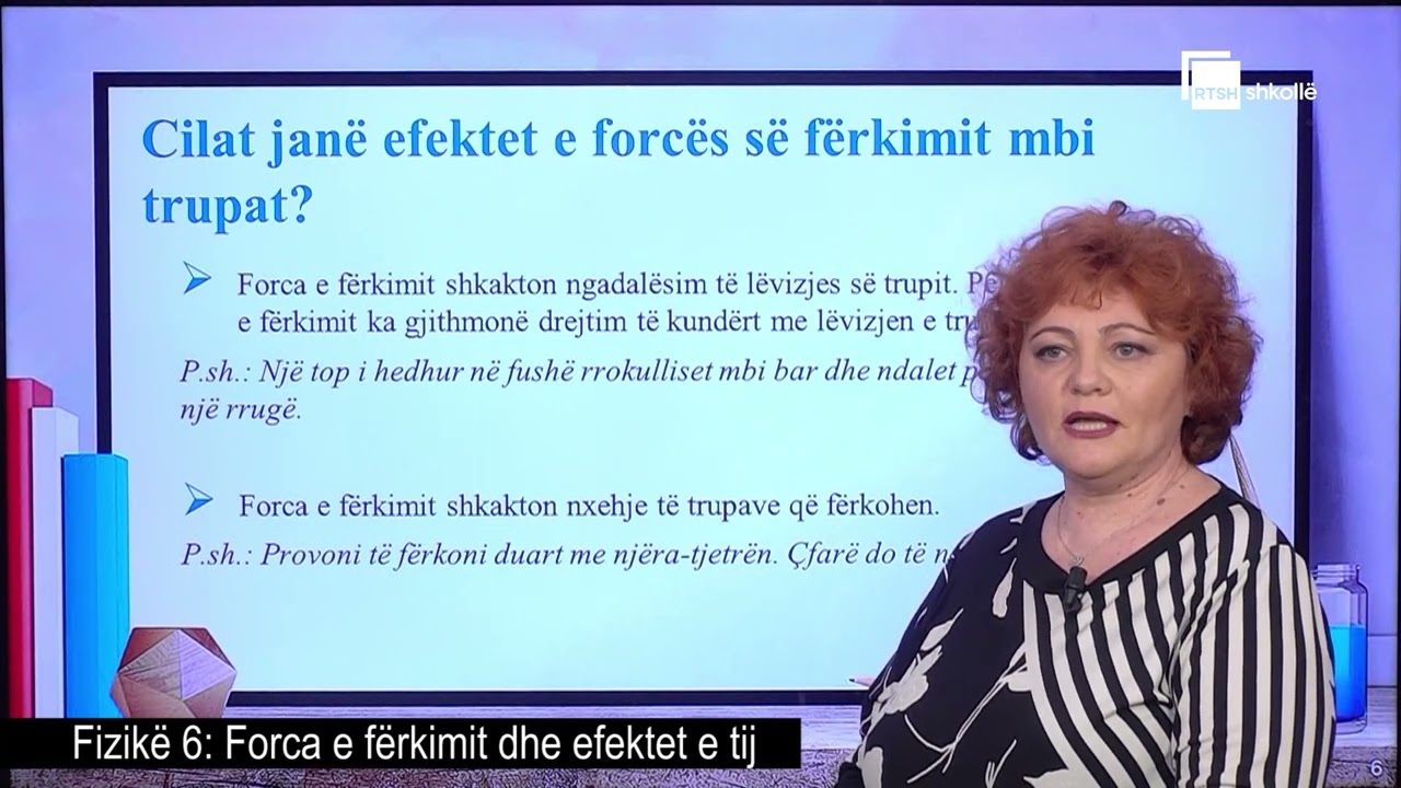 Forca e fërkimit dhe efektet e tij  |  Fizikë 6