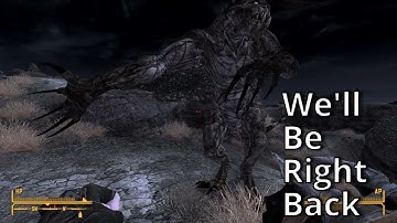 Meeting a Deathclaw in New Vegas for the first time... (Full screen)