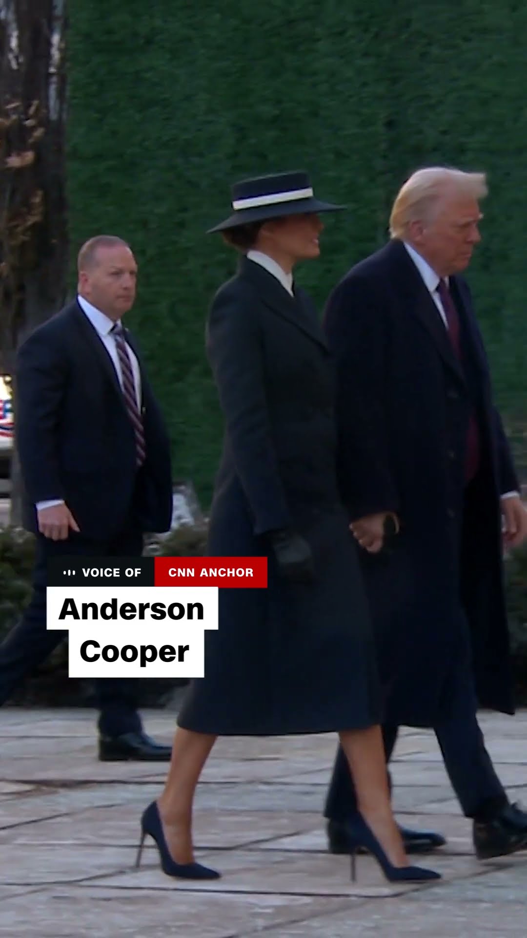Trumps make first inauguration appearance