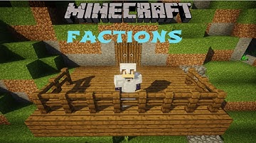Minecraft factions Episode 1: Making a new home