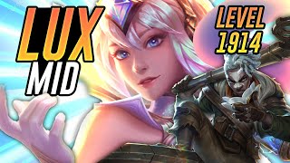 My Lux vs the 3rd Highest Level Player in NA Level 1914 ?