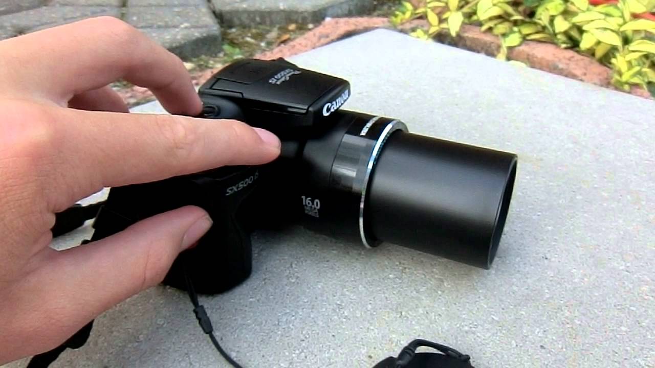 Canon PowerShot SX500 IS YouTube