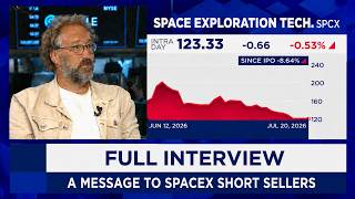 CNBC's interview with early SpaceX investor Gavin Baker
