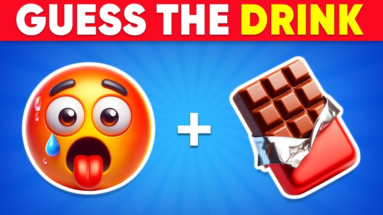 Can You Guess The DRINK By Emoji? 🍹🥤 Quiz Diver