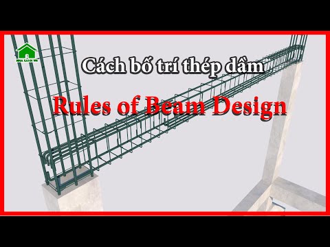 Video ✅ 2 cách bố trí thép dầm không thể bỏ qua | nguyên tắc... - youtube
