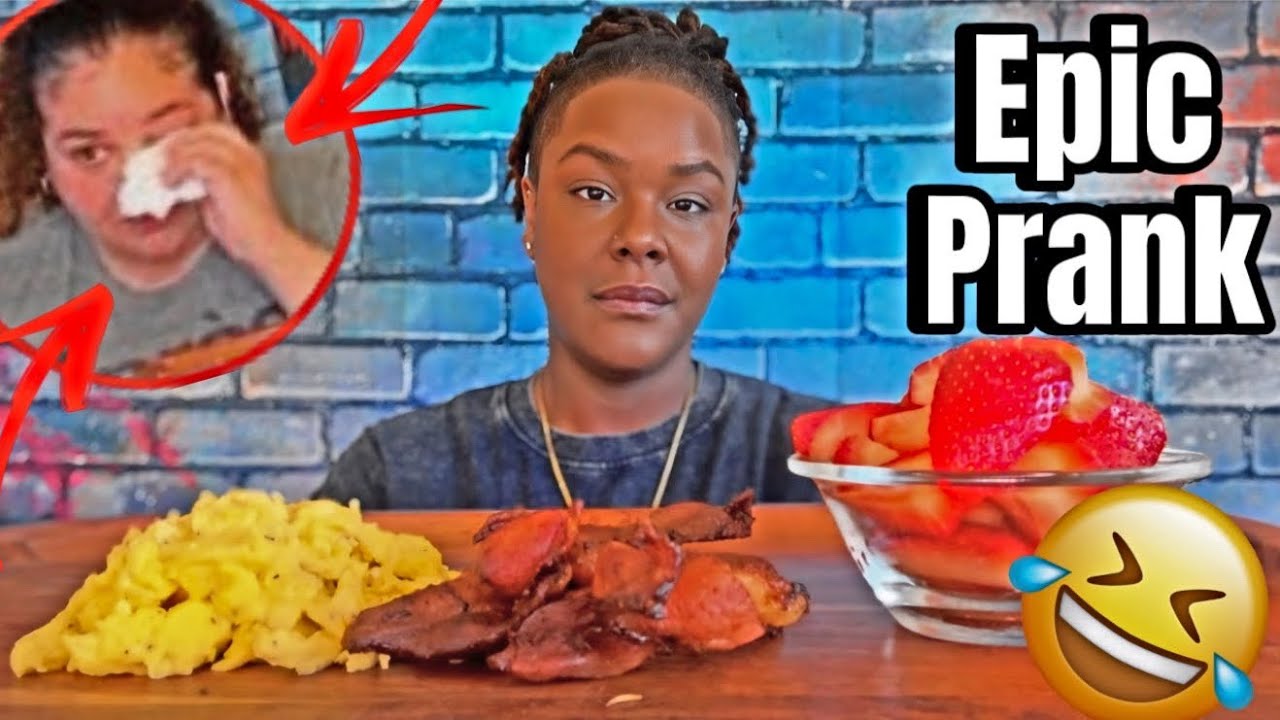 CALLING MELITZA CRYING WITH A STORY THAT MAKES NO SENSE | BREAKFAST MUKBANG 