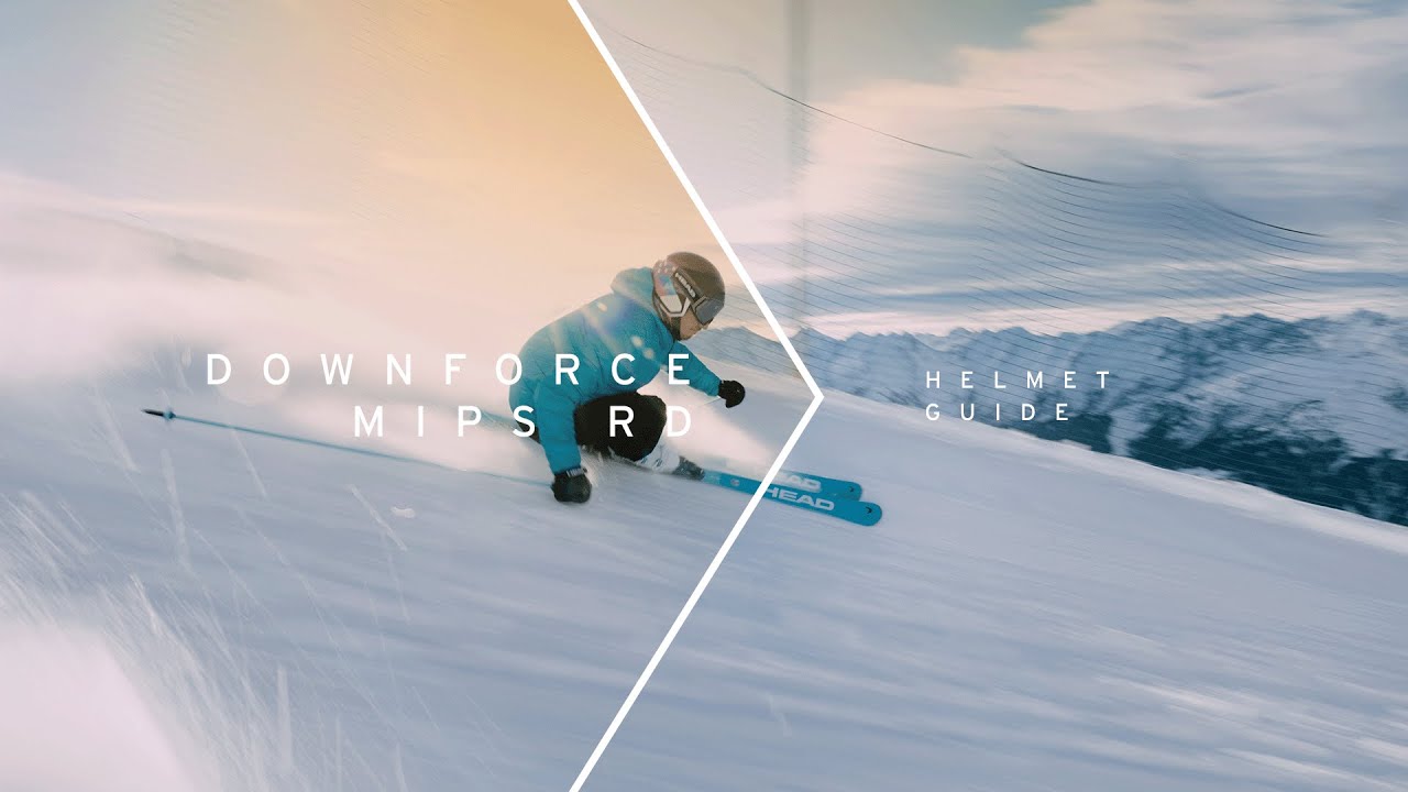 DOWNFORCE MIPS RD Race Ski Helmets - HEAD - YouTube