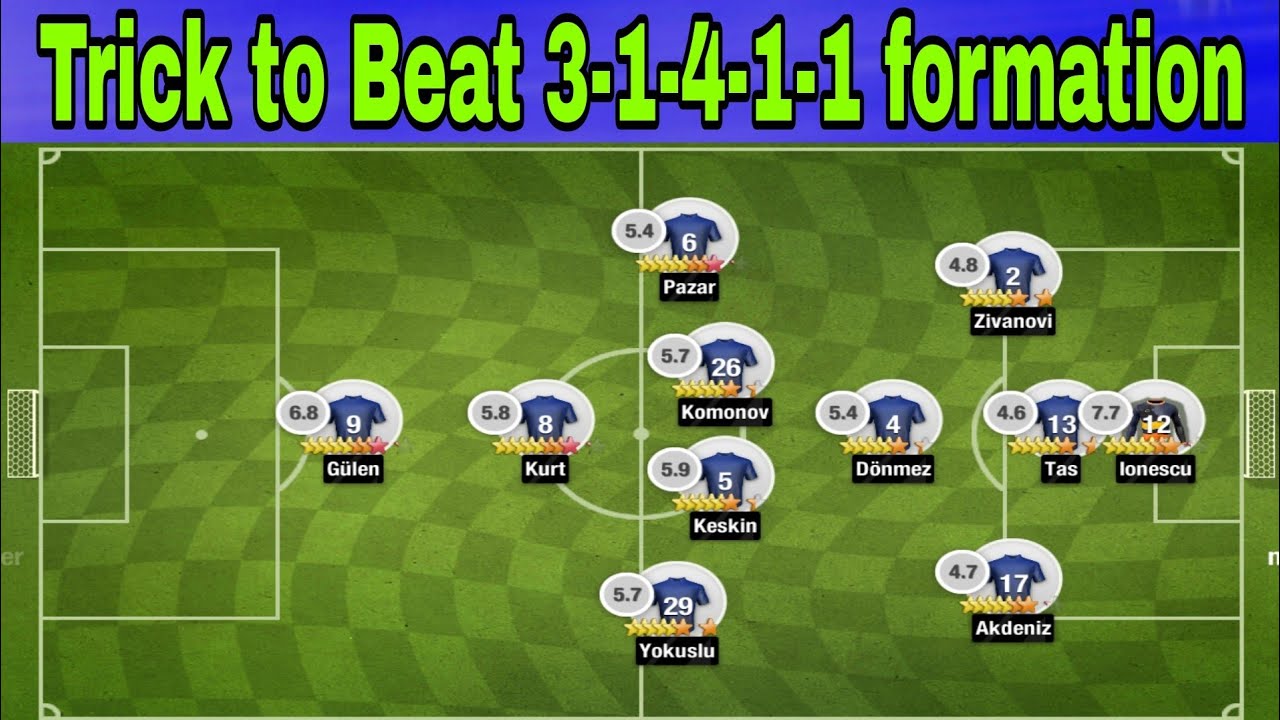 How To Beat 3 1 4 1 1 Formation In Top Eleven 2024 YouTube how-to-beat-3-1-4-1-1-formation-in-top-eleven-2024-youtube