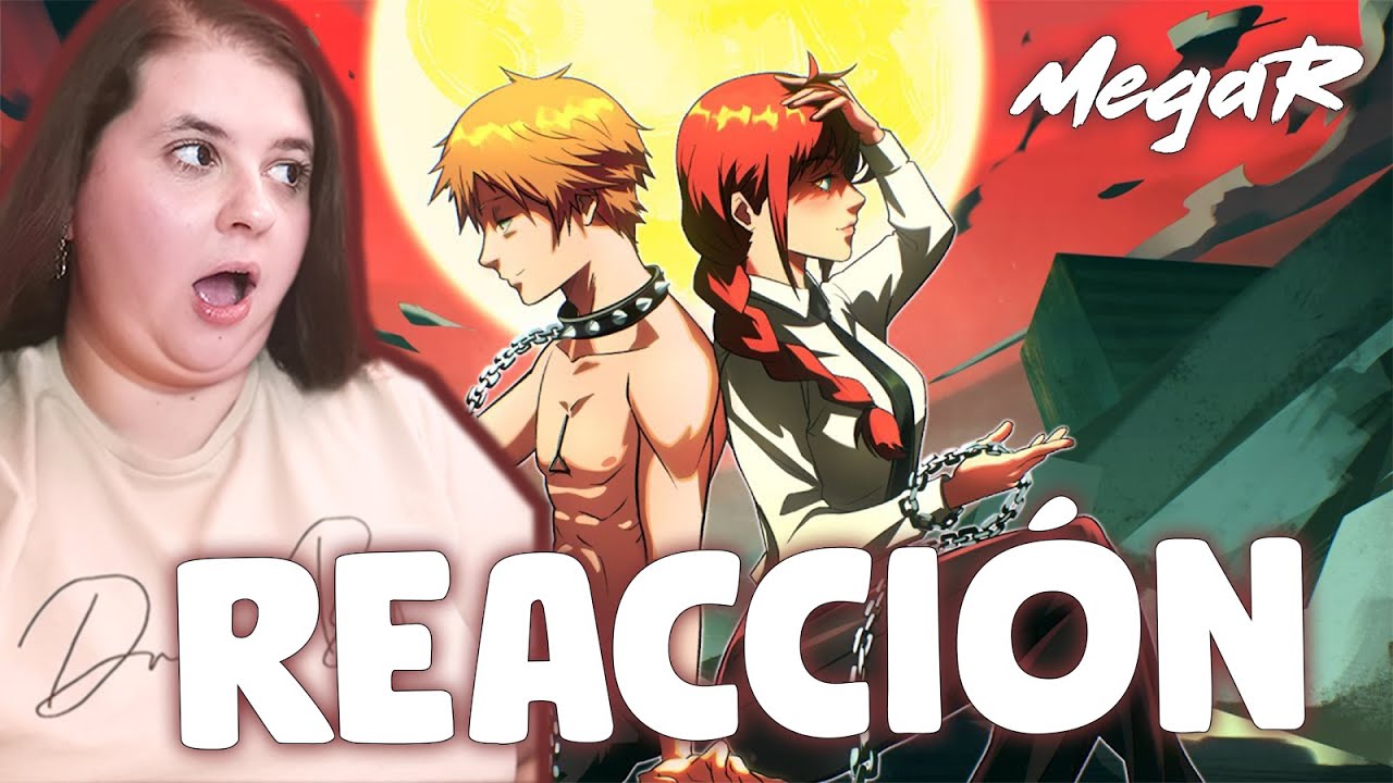 ENCADENADO RAP (Chainsaw Man - Denji & Makima) || MegaR ft. MoonHani || REACCIÓN - Its Aileon