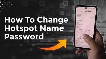 How to Change Mobile Hotspot Name and Password | Mobile Hotspot Name Aur Password Kaise Badle