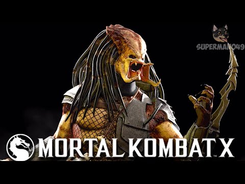 PREDATOR IS THE BEST CHARACTER EVER CREATED. - Mortal Kombat X: "Predator" Gameplay