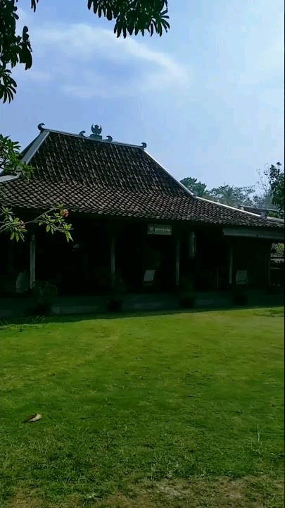 Asri Bikin Betah‼️Rumah Joglo Mas Pur Di Pedalaman Jawa #shorts