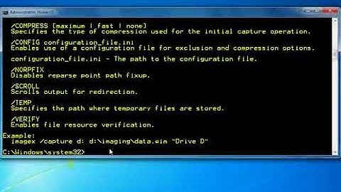 ‪Windows 7 Sysprep ImageX‬‏