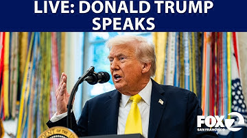 LIVE 🔴President Donald Trump to make announcement from Oval Office| KTVU