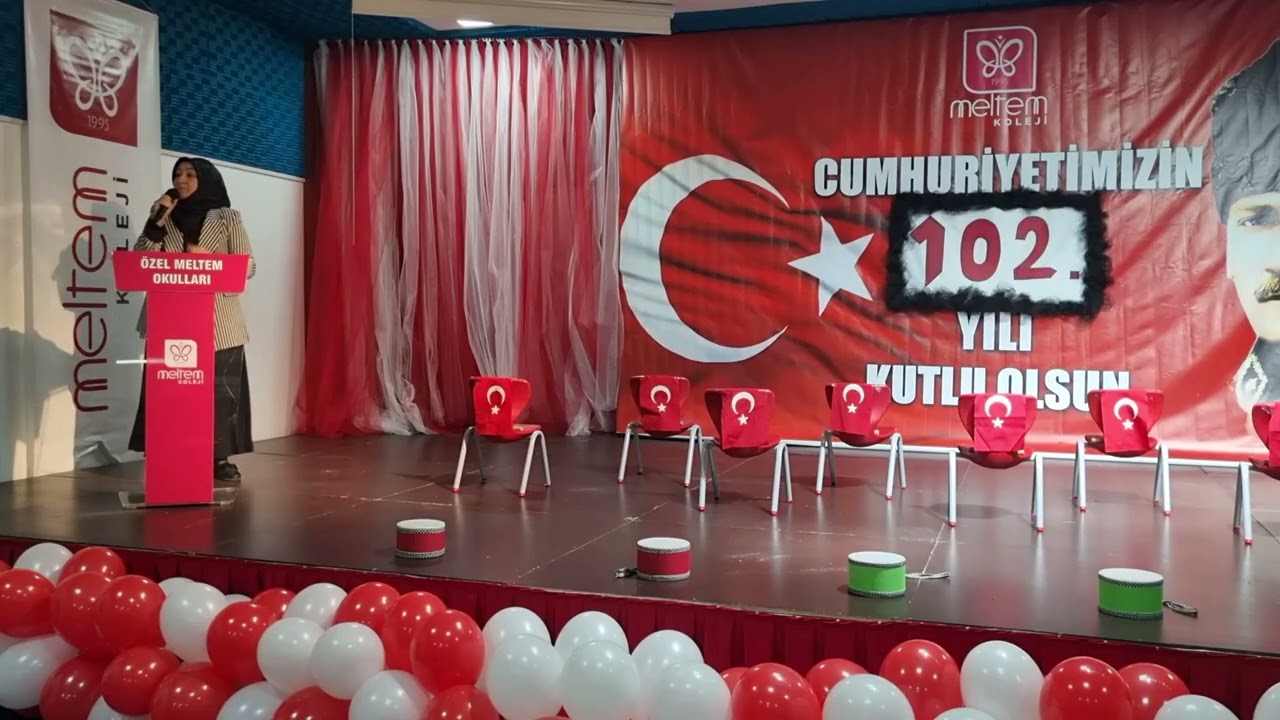 29 Ekim Cumhuriyet Bayramı Törenimiz